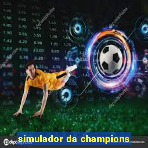 simulador da champions